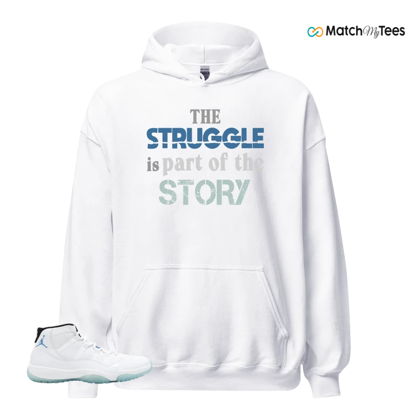 NIKE JORDAN 11 RETRO LEGEND BLUE (2014) SNEAKER Matching Tees hoodie