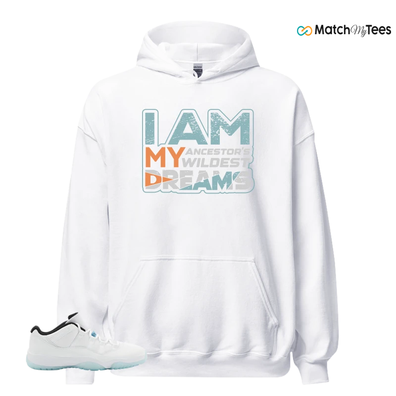 NIKE JORDAN 11 RETRO LOW LEGEND BLUE SNEAKER Matching Tees hoodie