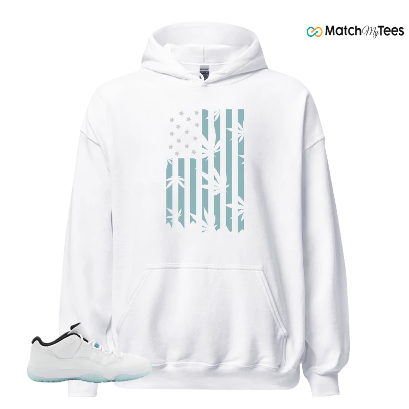 NIKE JORDAN 11 RETRO LOW LEGEND BLUE SNEAKER Matching Tees hoodie
