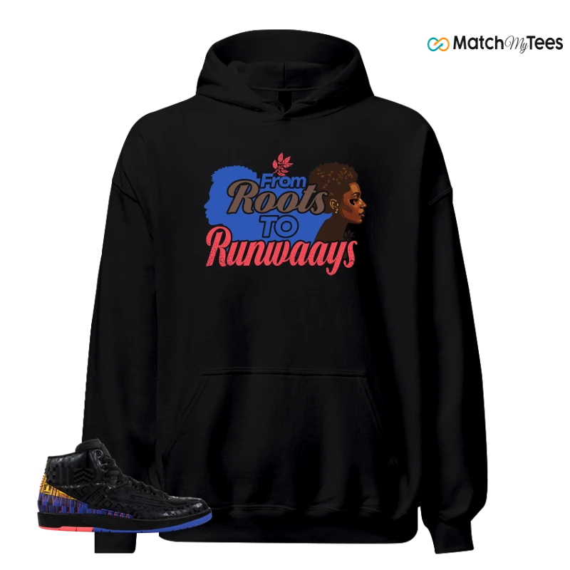 NIKE JORDAN 2 RETRO BLACK HISTORY MONTH (2019) SNEAKER Matching Tees hoodie