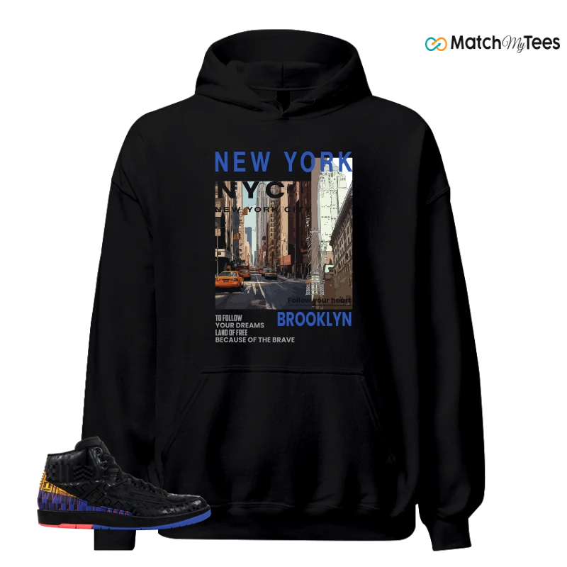 NIKE JORDAN 2 RETRO BLACK HISTORY MONTH (2019) SNEAKER Matching Tees hoodie