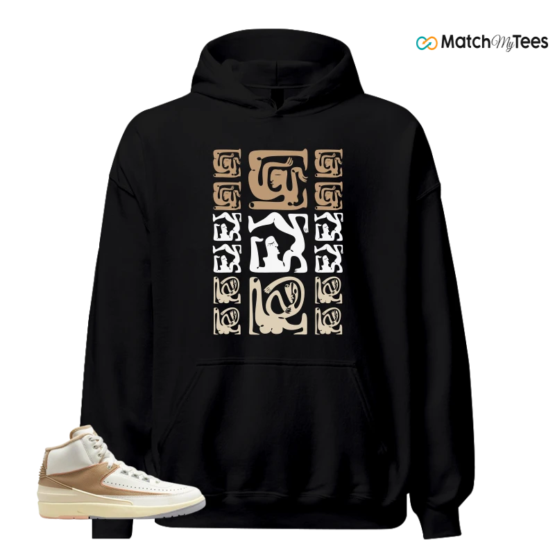 NIKE JORDAN 2 RETRO CRAFT SUNSET HAZE (WOMEN'S) SNEAKER Matching Tees Hoodie for Men
