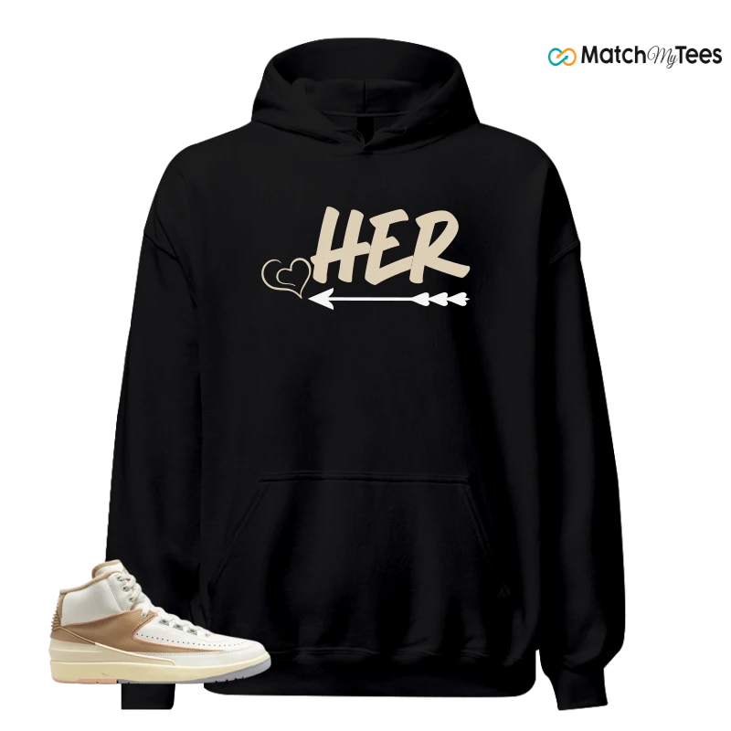 NIKE JORDAN 2 RETRO CRAFT SUNSET HAZE (WOMEN'S) SNEAKER Matching Tees hoodie