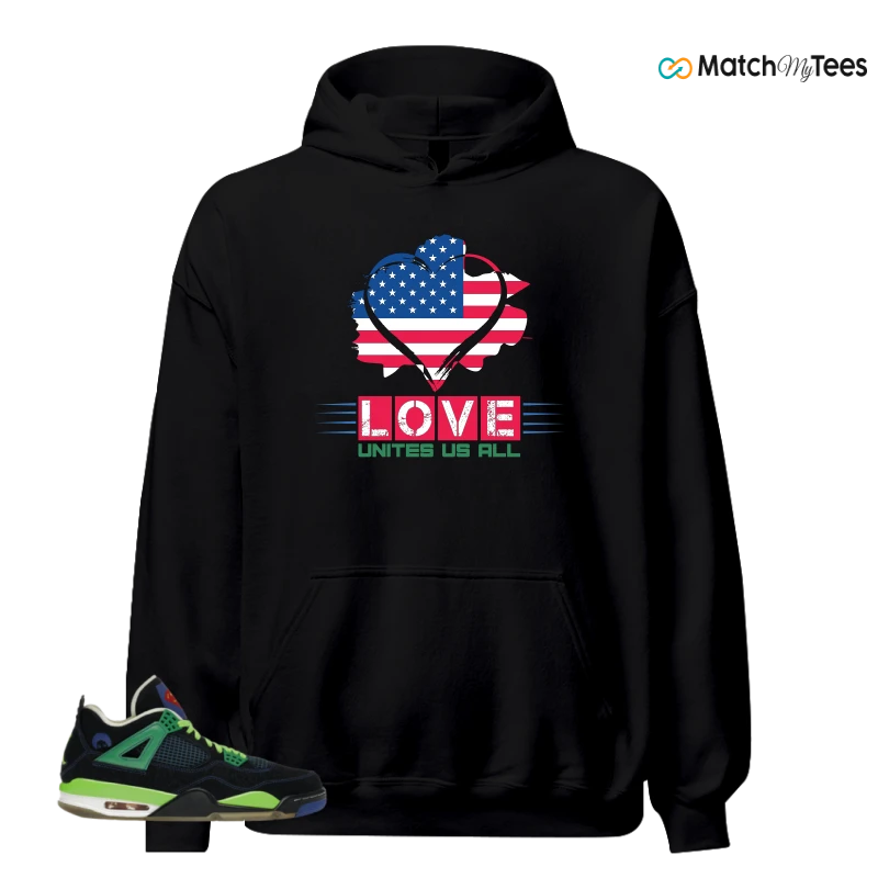 NIKE JORDAN 4 RETRO DOERNBECHER SNEAKER Matching Tees hoodie