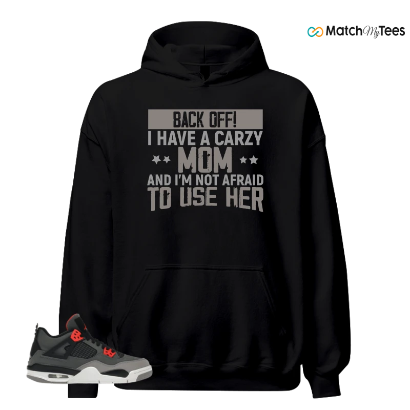 NIKE JORDAN 4 RETRO INFRARED (GS) SNEAKER Matching Tees hoodie