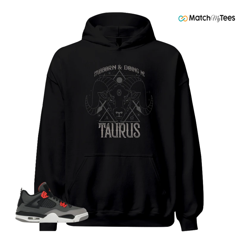 NIKE JORDAN 4 RETRO INFRARED (GS) SNEAKER Matching Tees hoodie