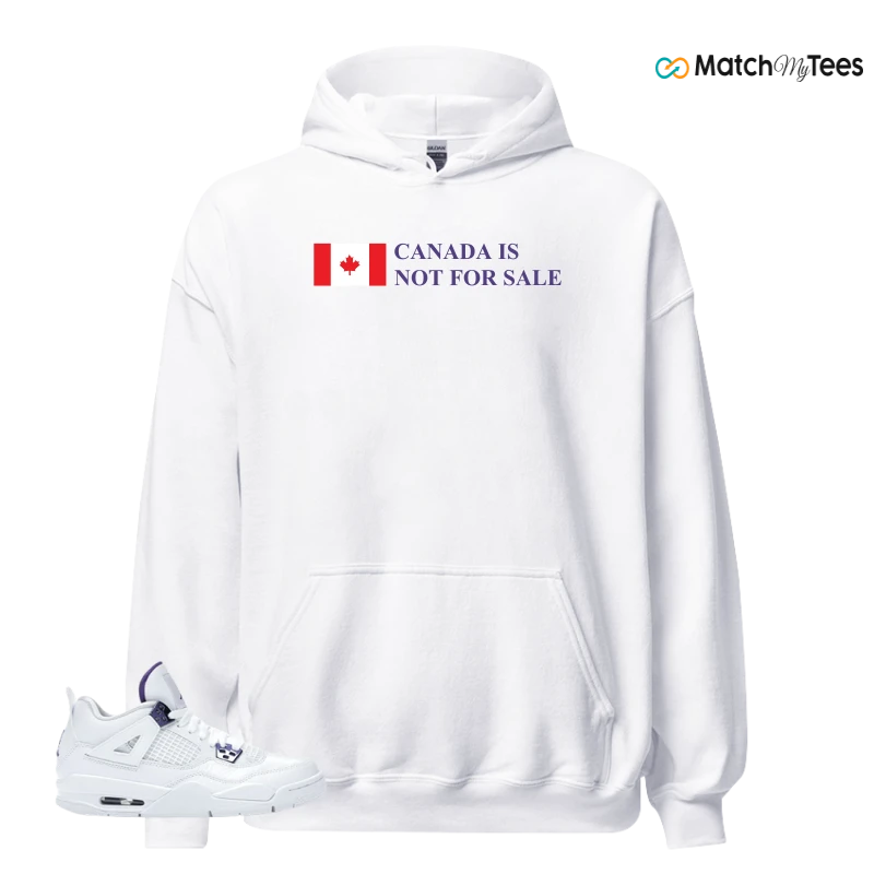 NIKE JORDAN 4 RETRO METALLIC PURPLE SNEAKER Matching Tees hoodie