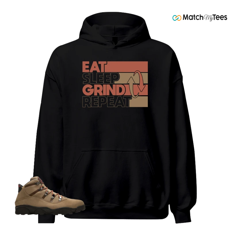 NIKE JORDAN 6 RINGS WINTERIZED ROCKY TAN (2021) SNEAKER Matching Tees hoodie