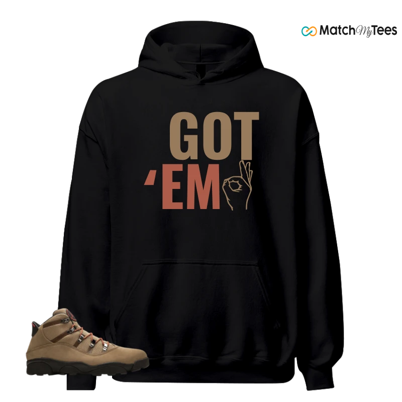 NIKE JORDAN 6 RINGS WINTERIZED ROCKY TAN (2021) SNEAKER Matching Tees hoodie