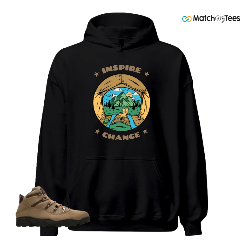 NIKE JORDAN 6 RINGS WINTERIZED ROCKY TAN (2021) SNEAKER Matching Tees hoodie