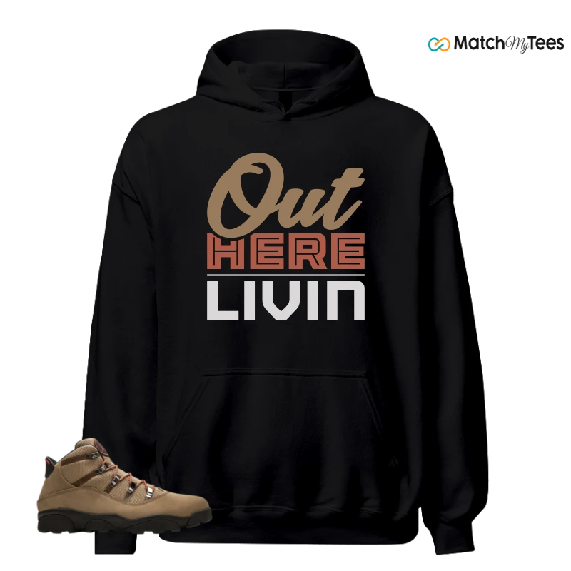 NIKE JORDAN 6 RINGS WINTERIZED ROCKY TAN (2021) SNEAKER Matching Tees hoodie