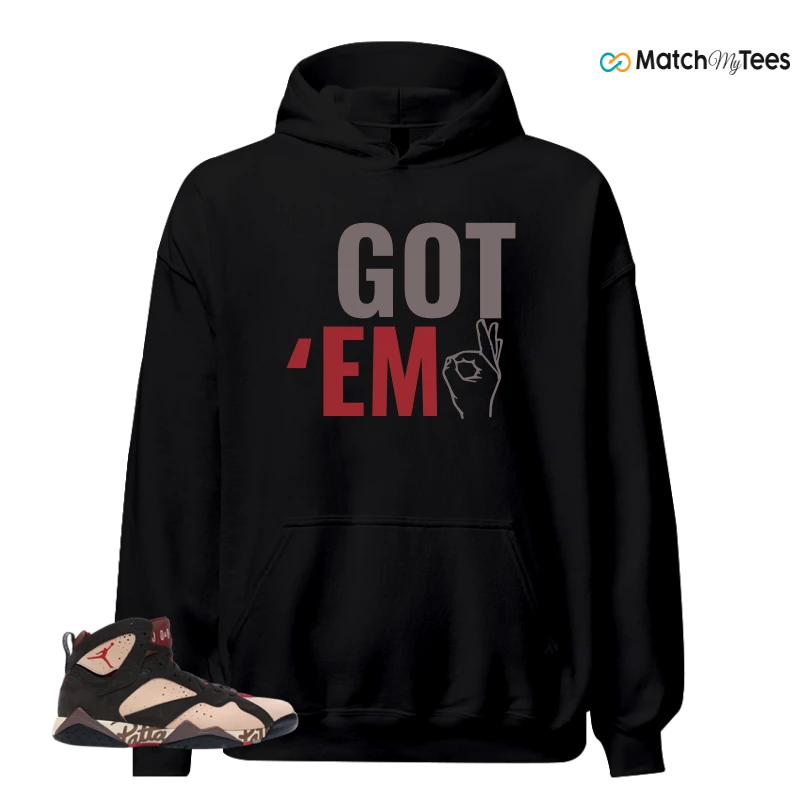 NIKE JORDAN 7 RETRO PATTA SHIMMER SNEAKER Matching Tees hoodie