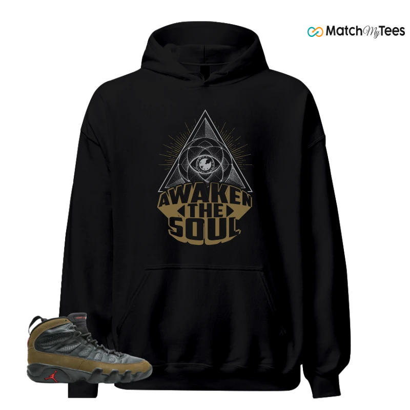 NIKE JORDAN 9 OG OLIVE (1993) SNEAKER Matching Tees hoodie
