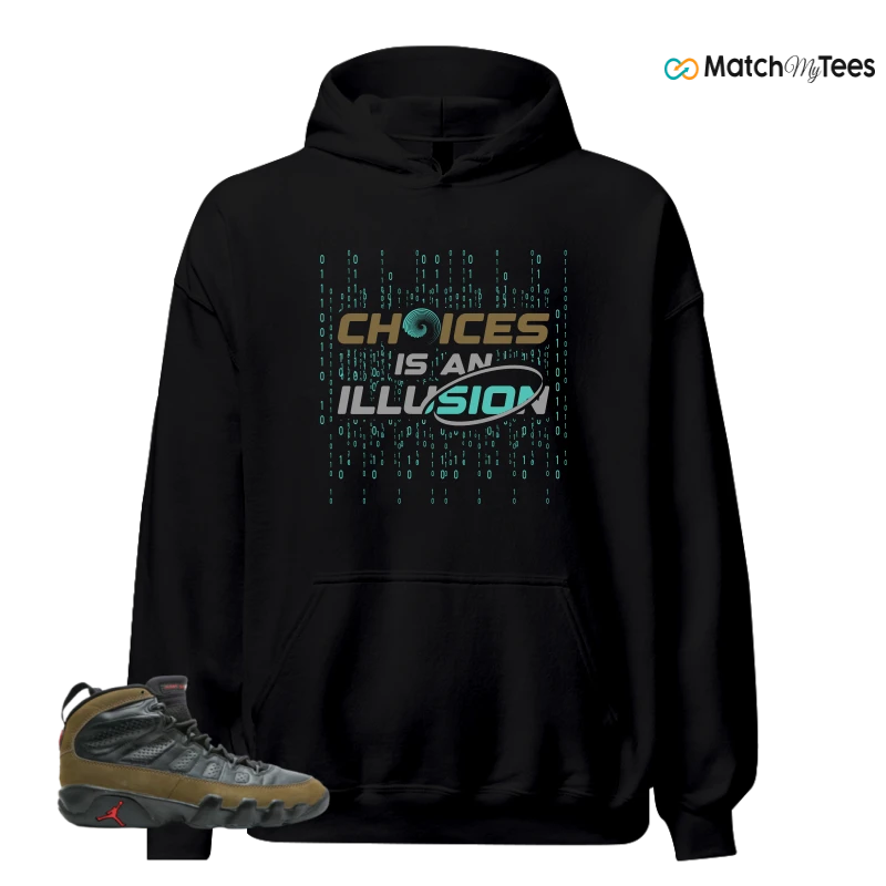 NIKE JORDAN 9 OG OLIVE (1993) SNEAKER Matching Tees hoodie