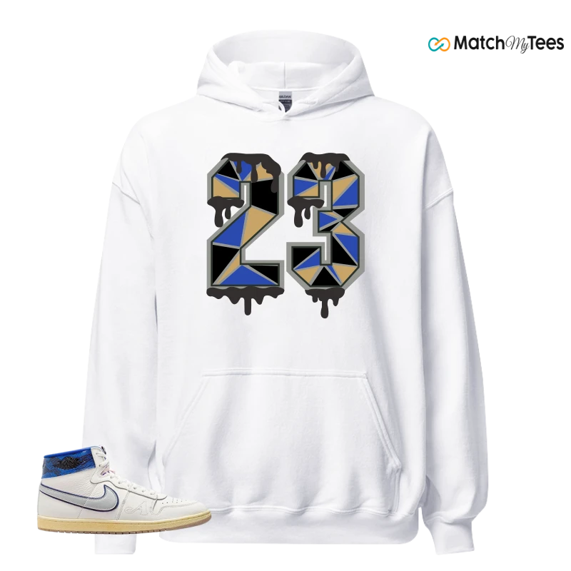 NIKE JORDAN AIR SHIP X AWAKE NY GAME ROYAL SNEAKER Matching Tees hoodie
