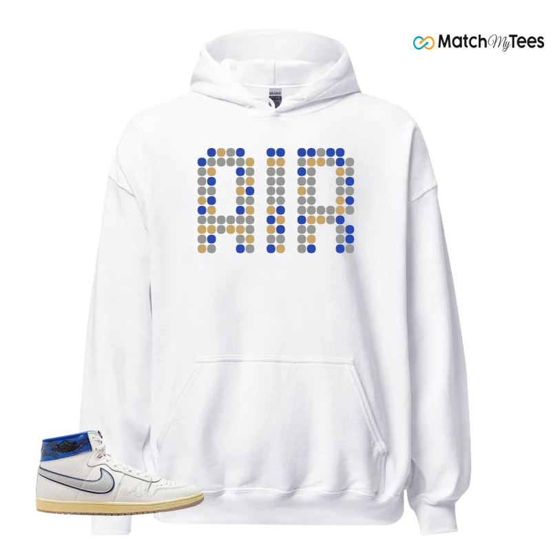 NIKE JORDAN AIR SHIP X AWAKE NY GAME ROYAL SNEAKER Matching Tees hoodie