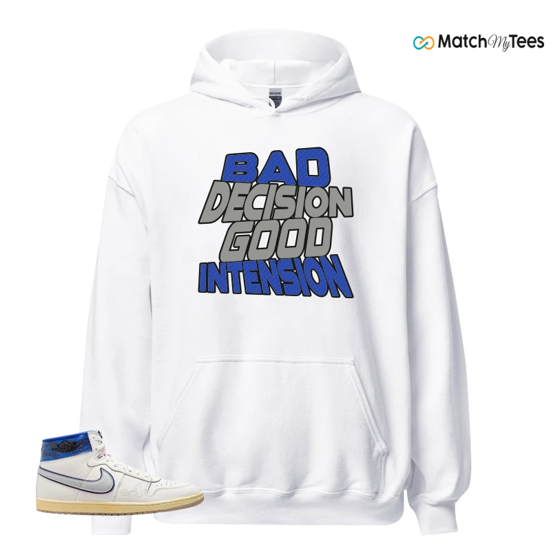 NIKE JORDAN AIR SHIP X AWAKE NY GAME ROYAL SNEAKER Matching Tees hoodie