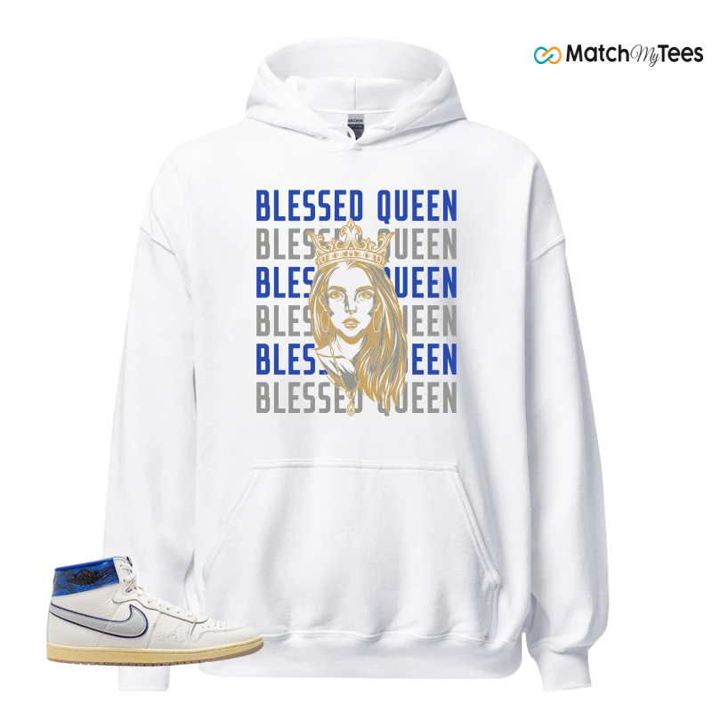NIKE JORDAN AIR SHIP X AWAKE NY GAME ROYAL SNEAKER Matching Tees hoodie