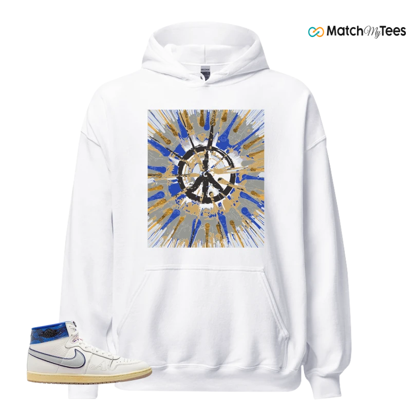 NIKE JORDAN AIR SHIP X AWAKE NY GAME ROYAL SNEAKER Matching Tees hoodie