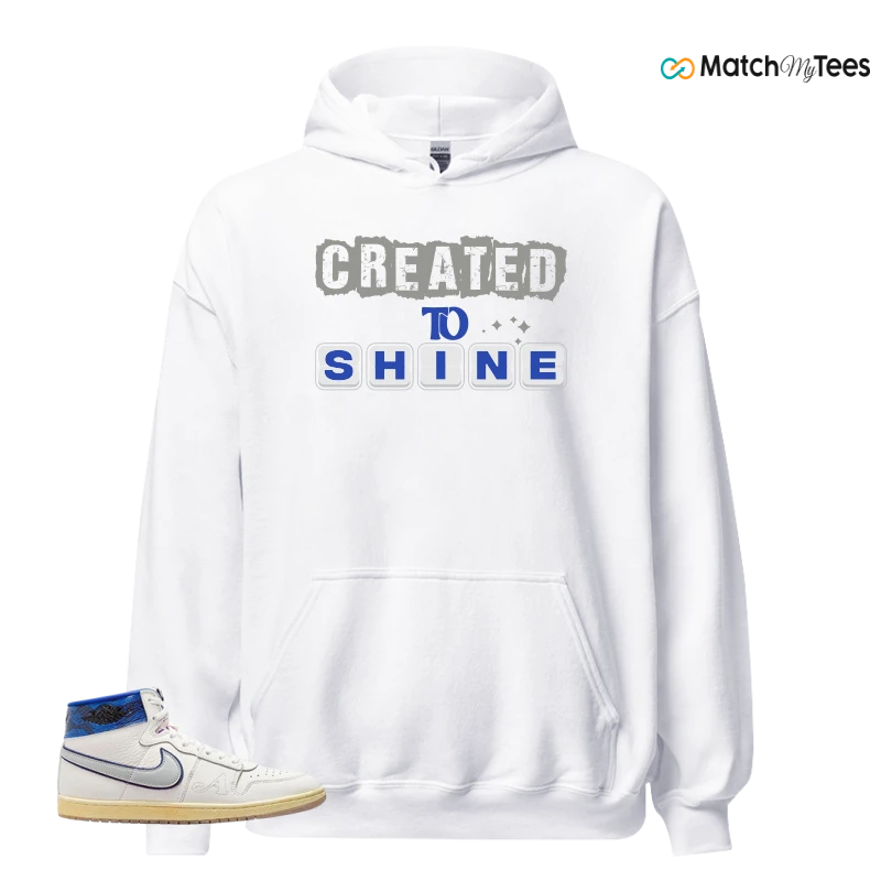 NIKE JORDAN AIR SHIP X AWAKE NY GAME ROYAL SNEAKER Matching Tees hoodie