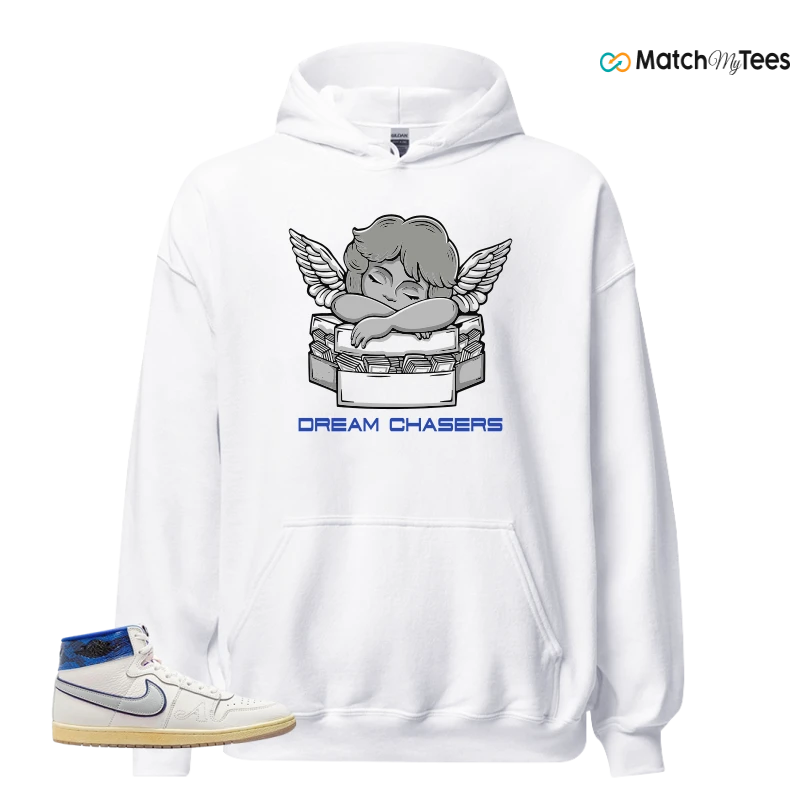 NIKE JORDAN AIR SHIP X AWAKE NY GAME ROYAL SNEAKER Matching Tees Hoodie for Men