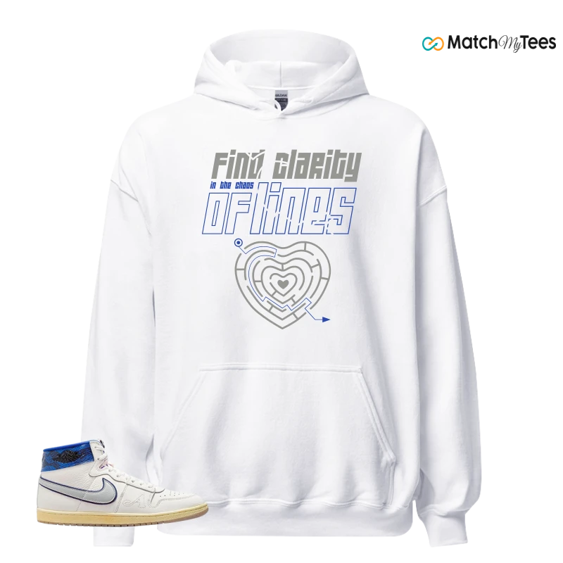 NIKE JORDAN AIR SHIP X AWAKE NY GAME ROYAL SNEAKER Matching Tees hoodie