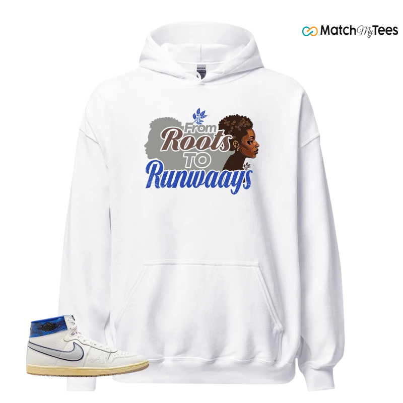 NIKE JORDAN AIR SHIP X AWAKE NY GAME ROYAL SNEAKER Matching Tees Hoodie for Men