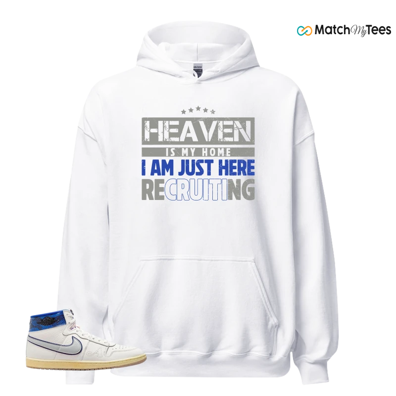 NIKE JORDAN AIR SHIP X AWAKE NY GAME ROYAL SNEAKER Matching Tees hoodie
