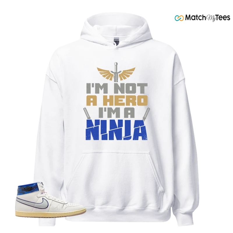 NIKE JORDAN AIR SHIP X AWAKE NY GAME ROYAL SNEAKER Matching Tees hoodie