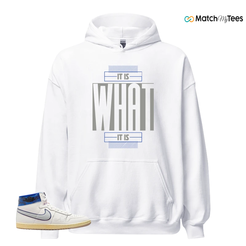 NIKE JORDAN AIR SHIP X AWAKE NY GAME ROYAL SNEAKER Matching Tees Hoodie for Men