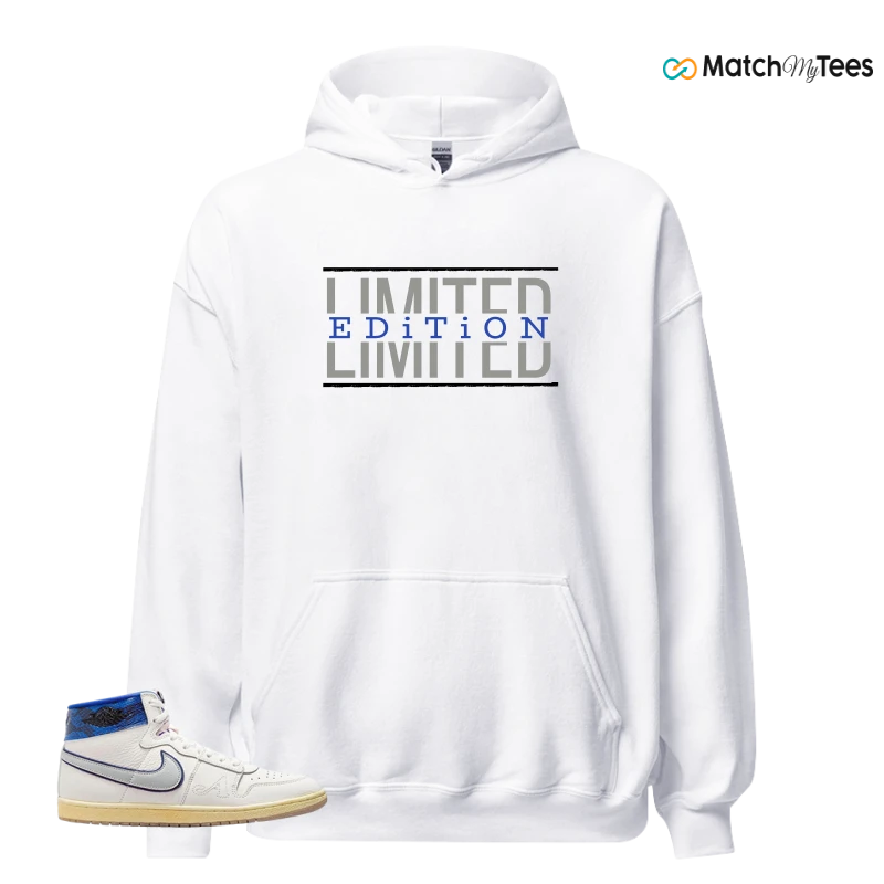 NIKE JORDAN AIR SHIP X AWAKE NY GAME ROYAL SNEAKER Matching Tees hoodie