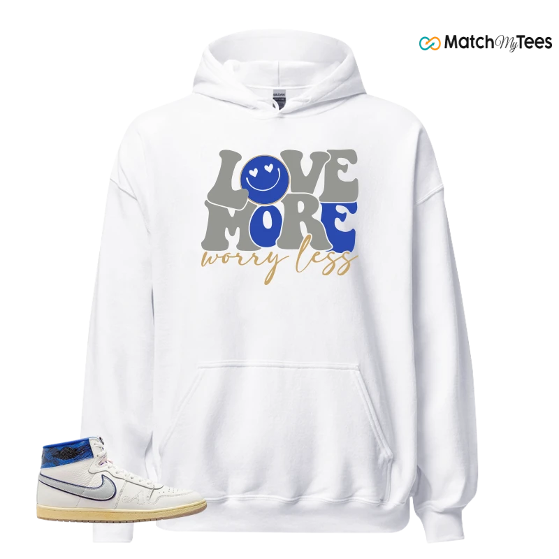 NIKE JORDAN AIR SHIP X AWAKE NY GAME ROYAL SNEAKER Matching Tees hoodie