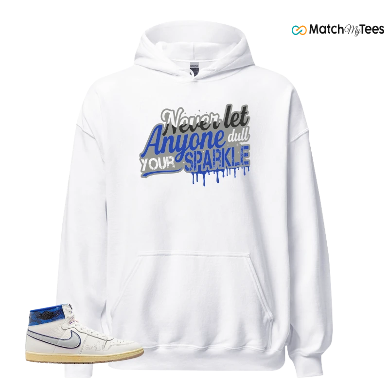 NIKE JORDAN AIR SHIP X AWAKE NY GAME ROYAL SNEAKER Matching Tees hoodie