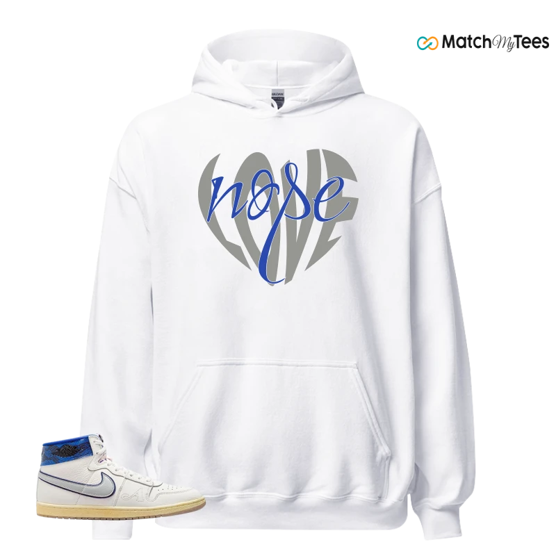 NIKE JORDAN AIR SHIP X AWAKE NY GAME ROYAL SNEAKER Matching Tees hoodie