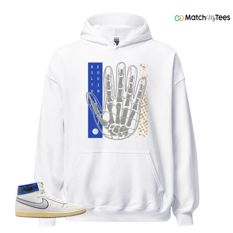 NIKE JORDAN AIR SHIP X AWAKE NY GAME ROYAL SNEAKER Matching Tees Hoodie for Men