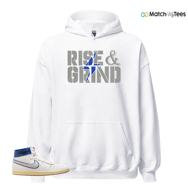 NIKE JORDAN AIR SHIP X AWAKE NY GAME ROYAL SNEAKER Matching Tees hoodie