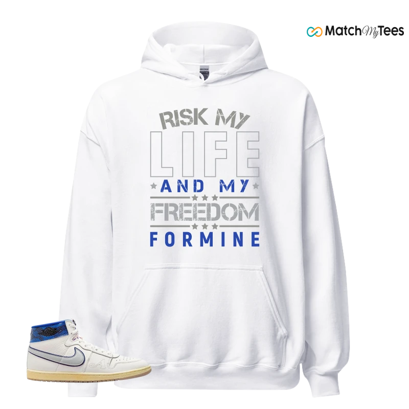 NIKE JORDAN AIR SHIP X AWAKE NY GAME ROYAL SNEAKER Matching Tees hoodie