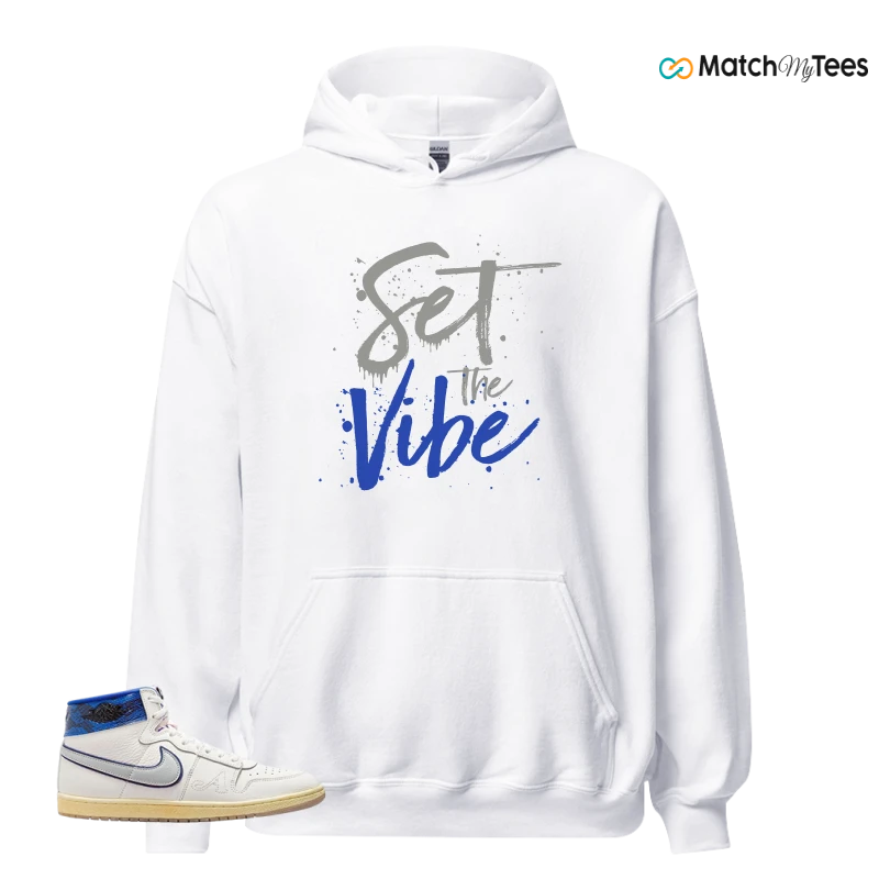 NIKE JORDAN AIR SHIP X AWAKE NY GAME ROYAL SNEAKER Matching Tees hoodie