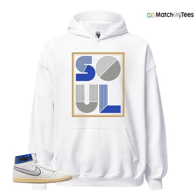 NIKE JORDAN AIR SHIP X AWAKE NY GAME ROYAL SNEAKER Matching Tees hoodie