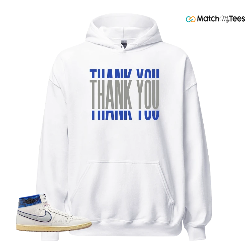 NIKE JORDAN AIR SHIP X AWAKE NY GAME ROYAL SNEAKER Matching Tees hoodie