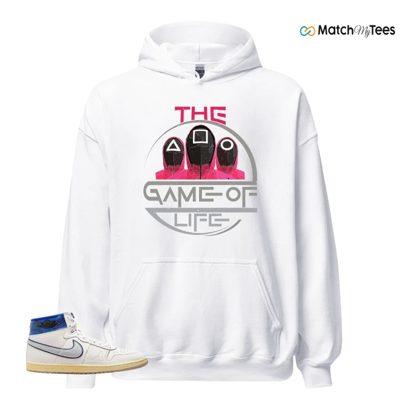 NIKE JORDAN AIR SHIP X AWAKE NY GAME ROYAL SNEAKER Matching Tees hoodie