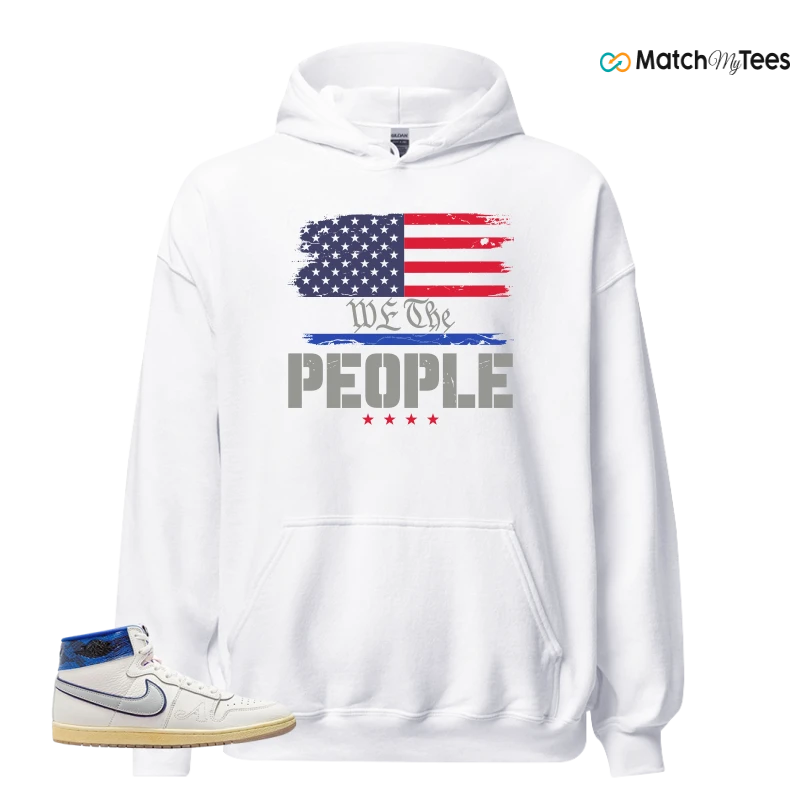 NIKE JORDAN AIR SHIP X AWAKE NY GAME ROYAL SNEAKER Matching Tees hoodie