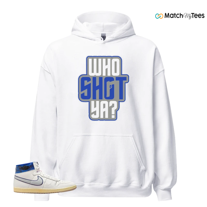 NIKE JORDAN AIR SHIP X AWAKE NY GAME ROYAL SNEAKER Matching Tees hoodie