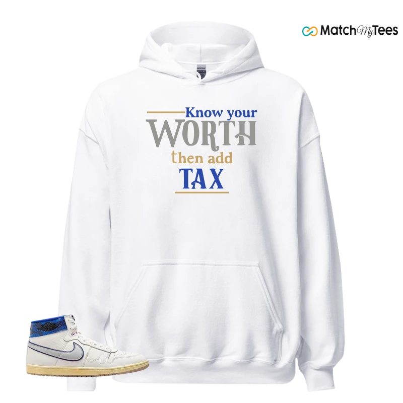 NIKE JORDAN AIR SHIP X AWAKE NY GAME ROYAL SNEAKER Matching Tees hoodie