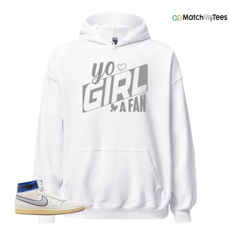 NIKE JORDAN AIR SHIP X AWAKE NY GAME ROYAL SNEAKER Matching Tees hoodie