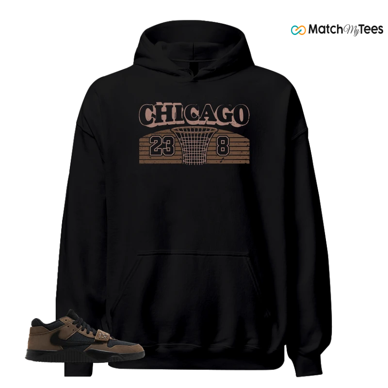 NIKE JORDAN JUMPMAN JACK TRAVIS SCOTT DARK MOCHA SNEAKER Matching Tees hoodie