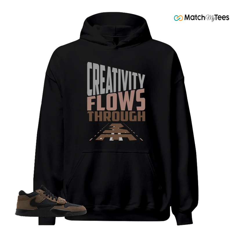 NIKE JORDAN JUMPMAN JACK TRAVIS SCOTT DARK MOCHA SNEAKER Matching Tees hoodie