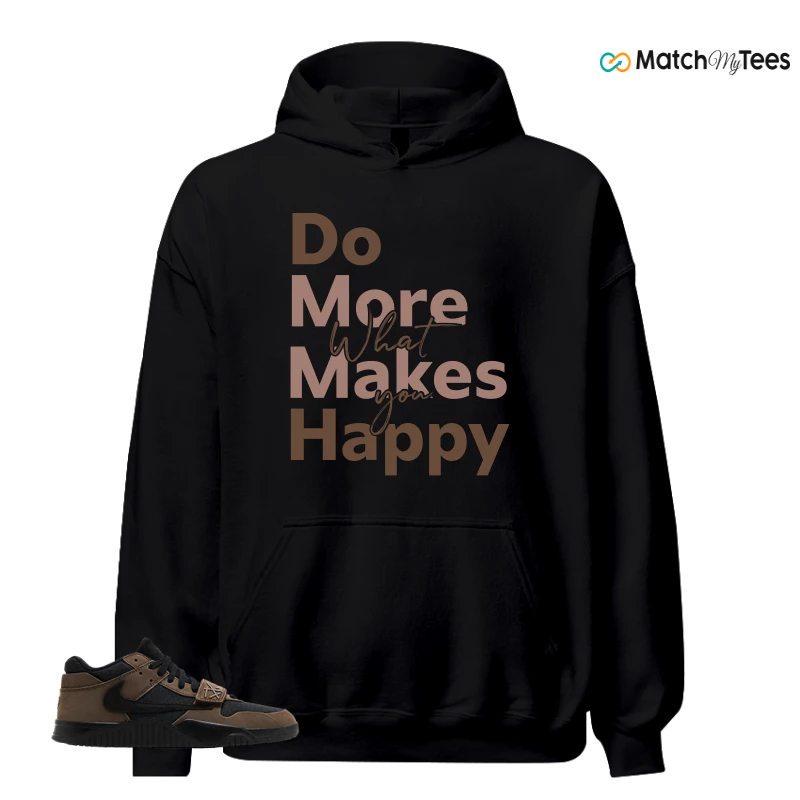 NIKE JORDAN JUMPMAN JACK TRAVIS SCOTT DARK MOCHA SNEAKER Matching Tees hoodie