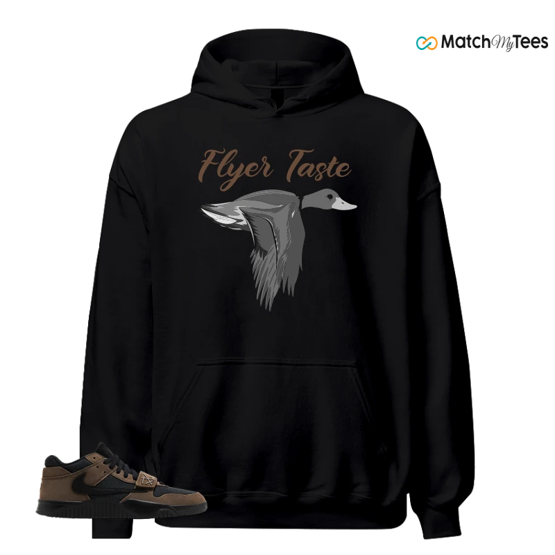 NIKE JORDAN JUMPMAN JACK TRAVIS SCOTT DARK MOCHA SNEAKER Matching Tees hoodie
