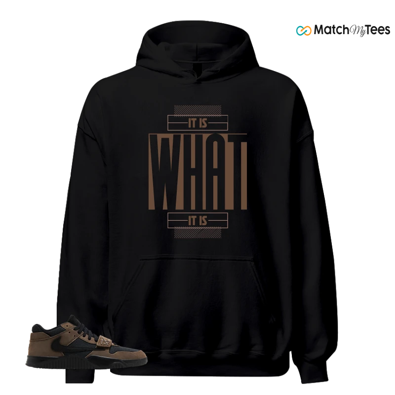 NIKE JORDAN JUMPMAN JACK TRAVIS SCOTT DARK MOCHA SNEAKER Matching Tees hoodie
